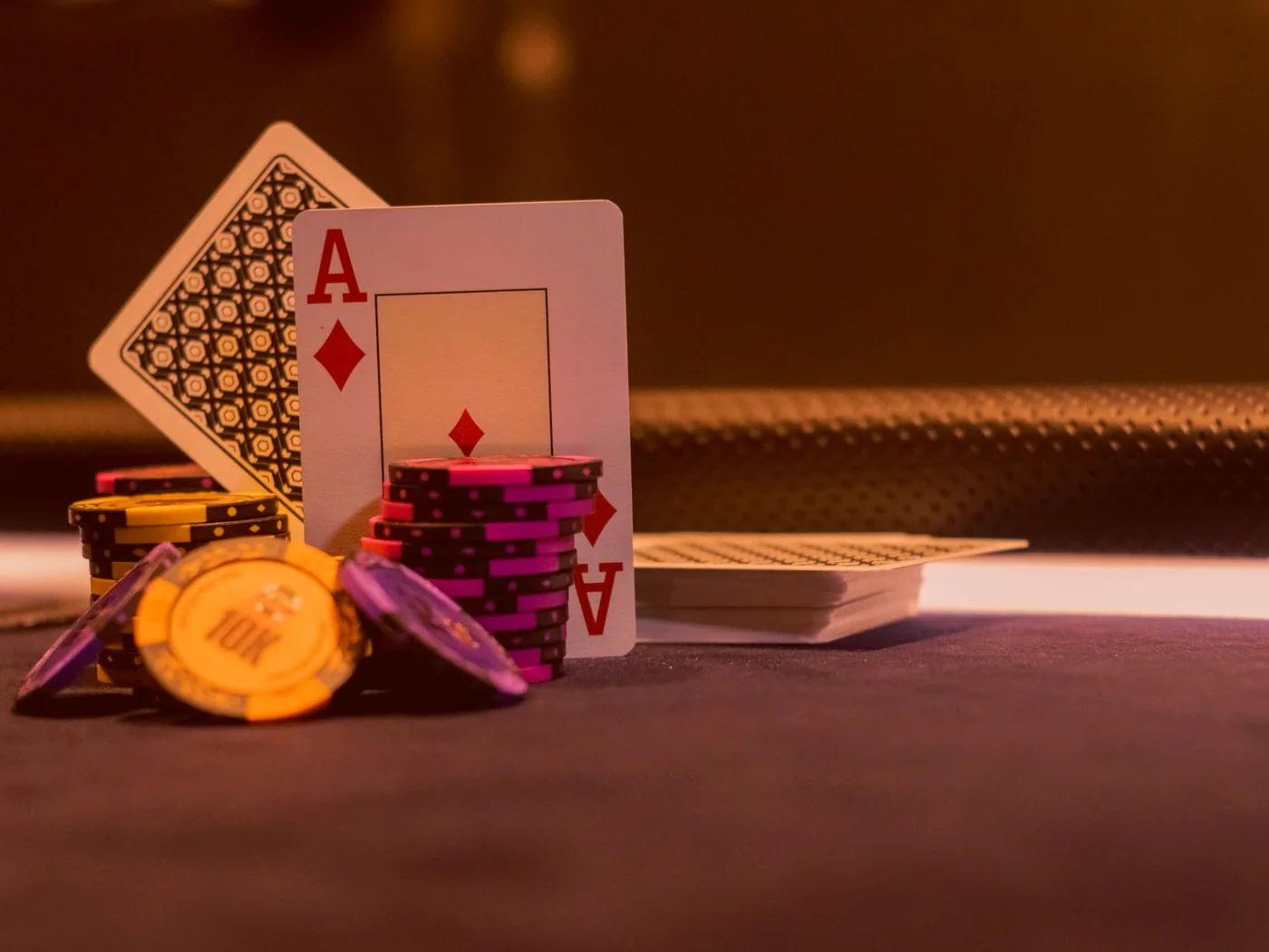 A round of cards laid out mid-play