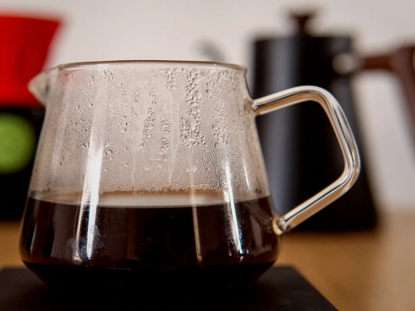 Filter coffee, fresh off the drip